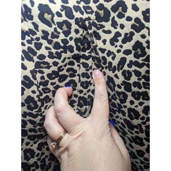 Ann Taylor LOFT Womens Skirt 8 Cheetah Print skirt NWTs Pencil Skirt Business - Picture 2 of 14